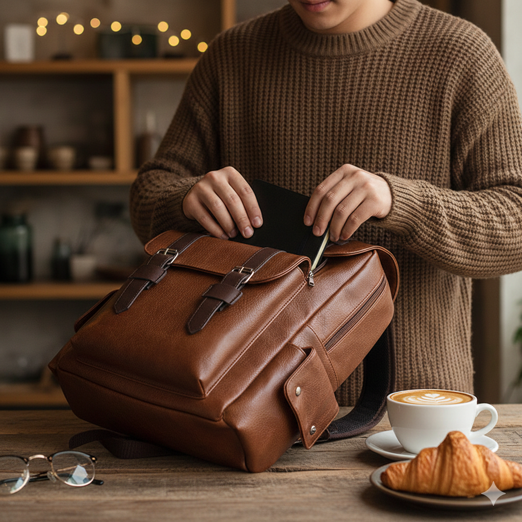 Bolso Velez Puro Cuero