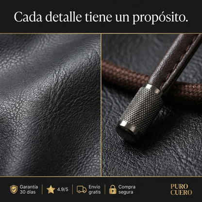 Bolso Cuero Velez Old Money